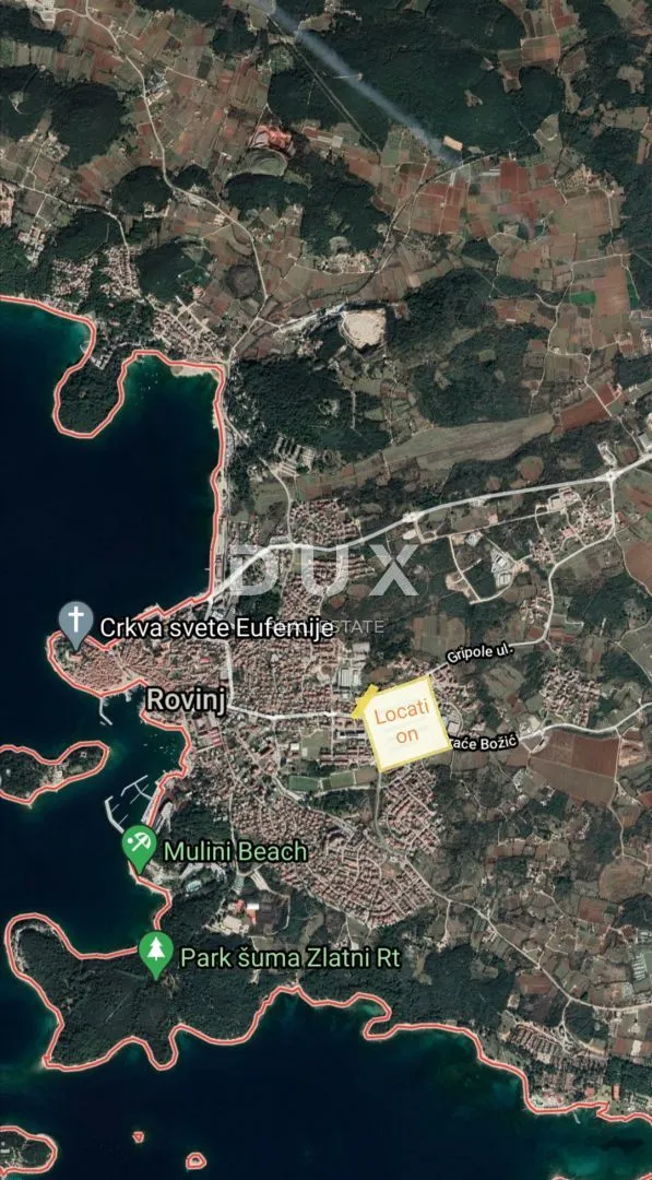 ISTRA, ROVINJ, poslovna zgrada na 900m od centra i plaže