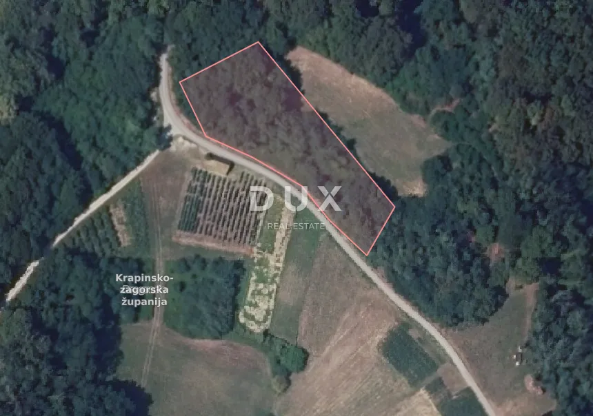 PREGRADA, VRBANEC - Mirna lokacija i prirodno okruženje – 2.000 m² zemljišta