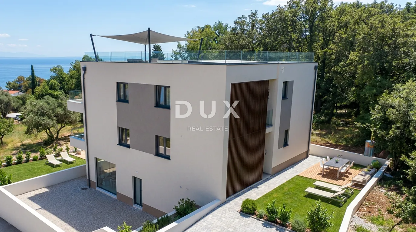 opatija, ika, trosobni stan, 144 m², novogradnja, pogled more - slika 3