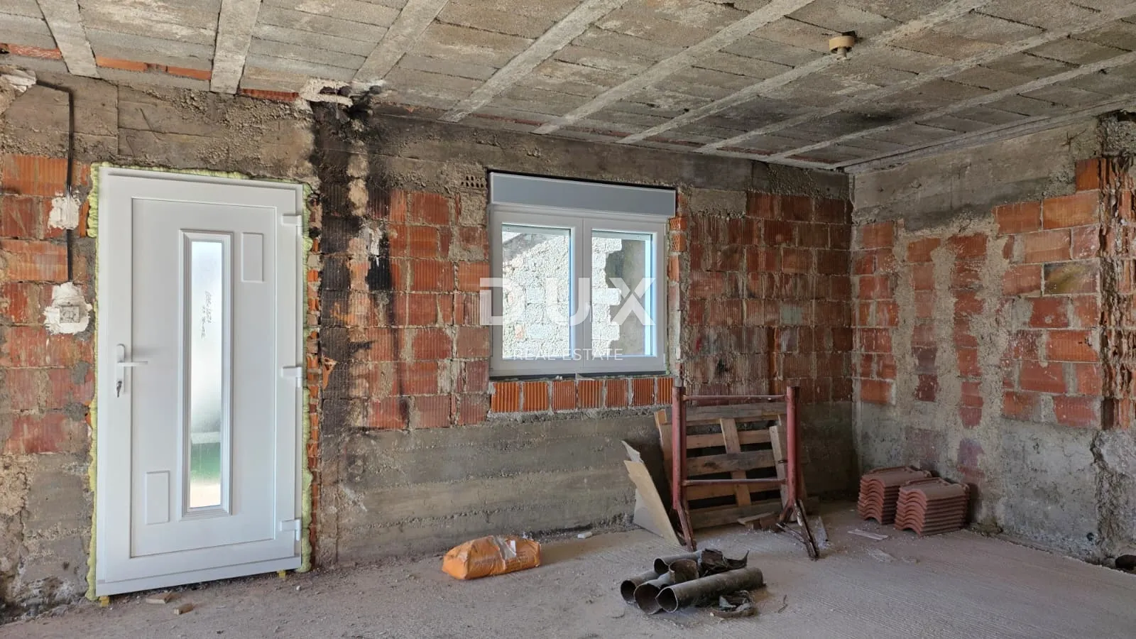 rijeka, sušak - kuća s pogledom na more u fazi adaptacije, 160m2 - slika 7