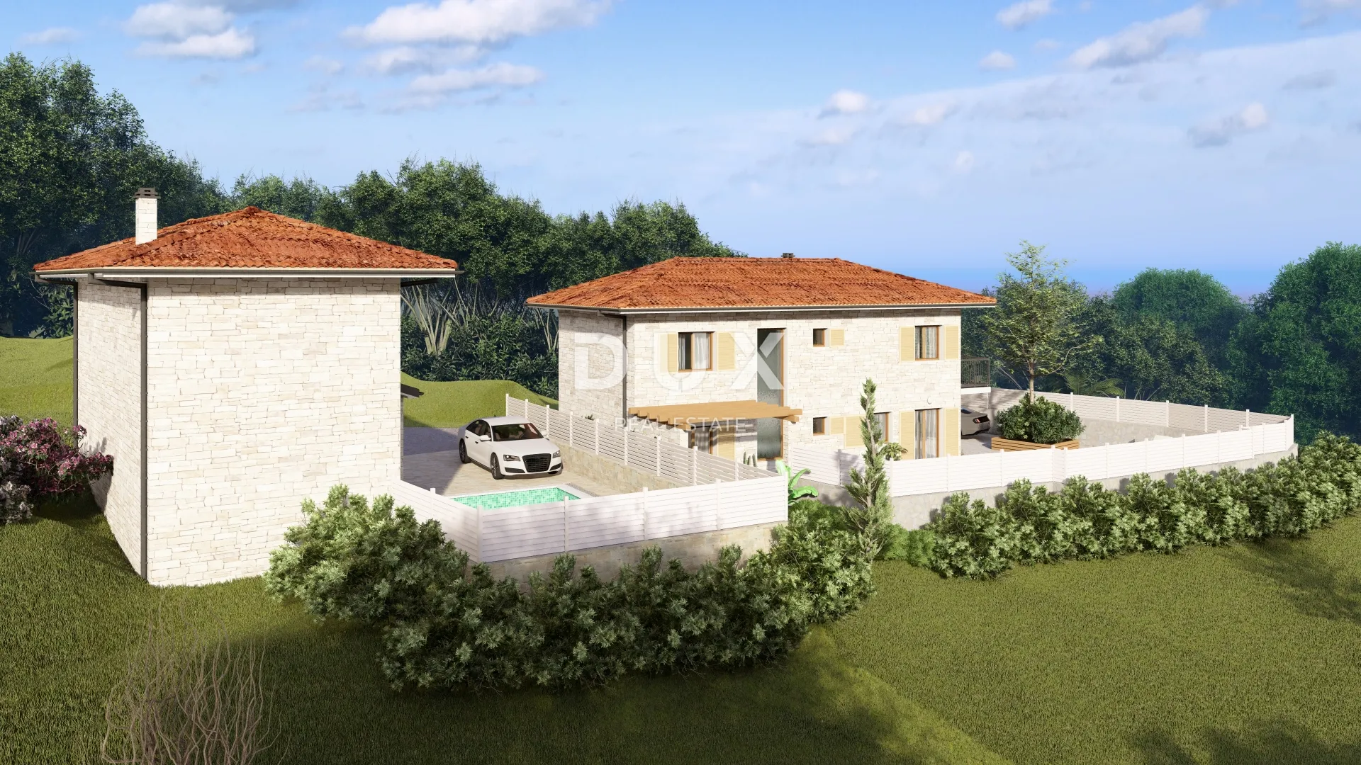 istra, momjan – dva kamena objekta s projektom - slika 28