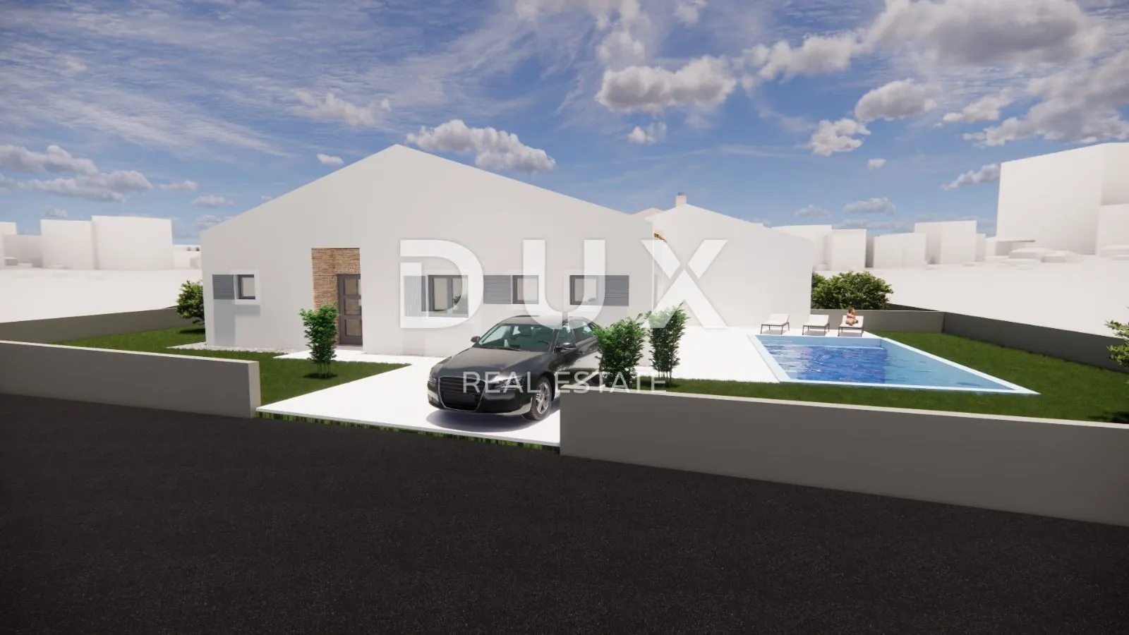 istra, poreč (okolica) - moderna dvojna kuća u izgradnji - slika 13