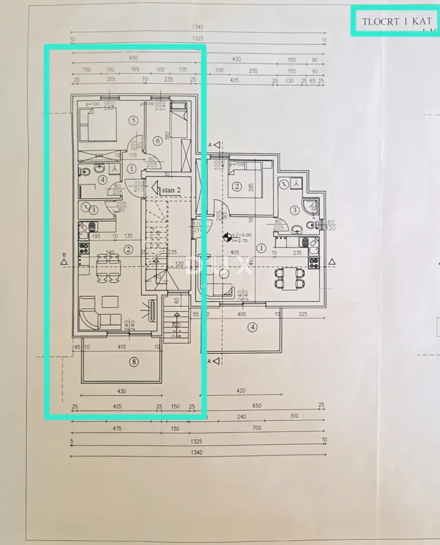 rijeka, podmurvice - stan 59m2 u novogradnji s pogledom na more, db+2s, 1.kat - slika 20