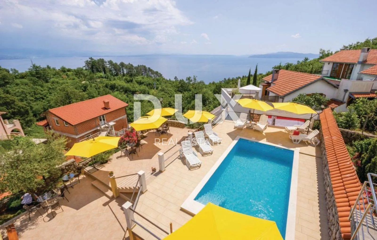 opatija, veprinac - vila 1000m2 s pogledom na more, 6 apartmana i bazenom + okoliš 1000m2 - slika 7