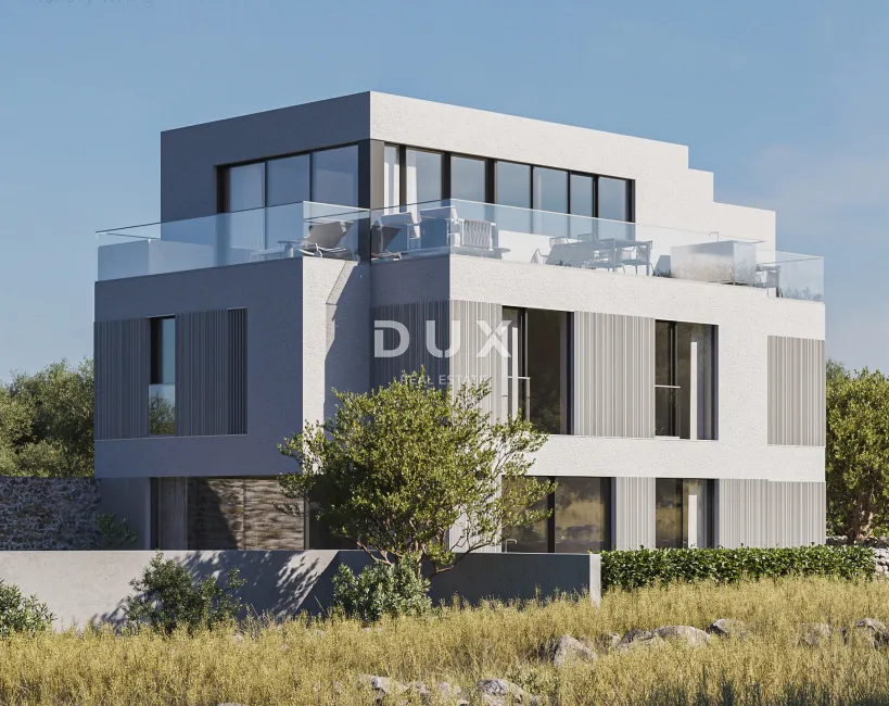 murter, podvrške, 1-sobni stan, 60,30 m2, pogled na more - slika 14