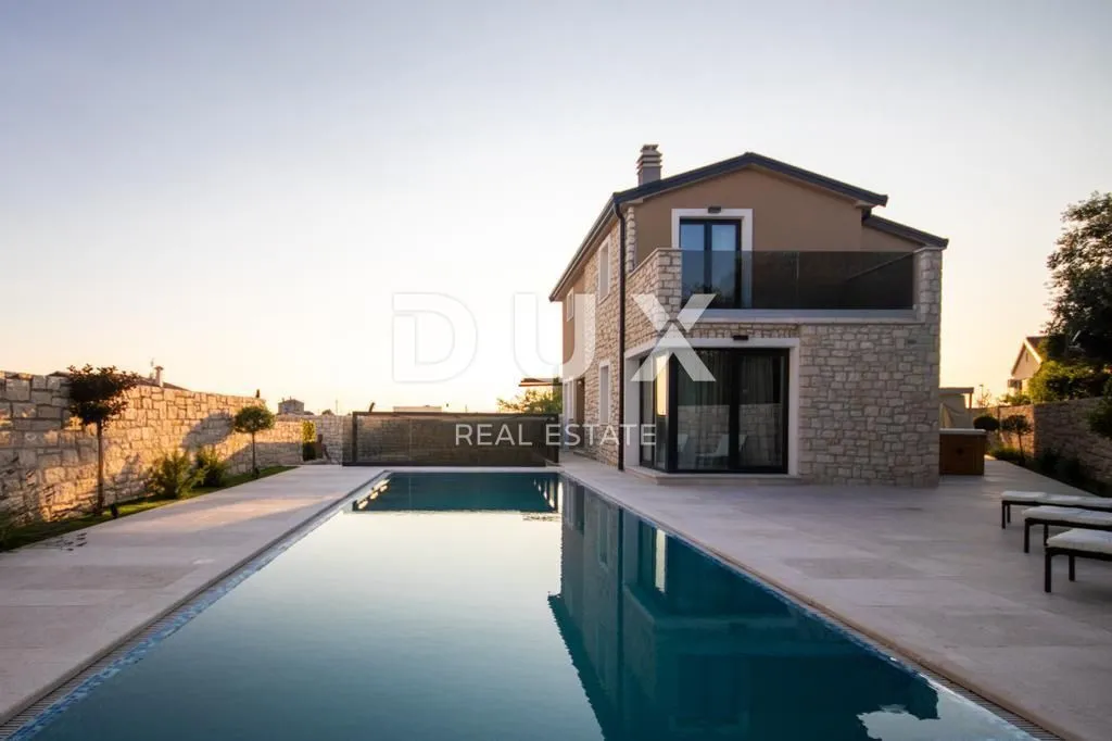 istra, nova vas, luksuzna dvojna vila, 146.42 m2, bazen, terasa - slika 1