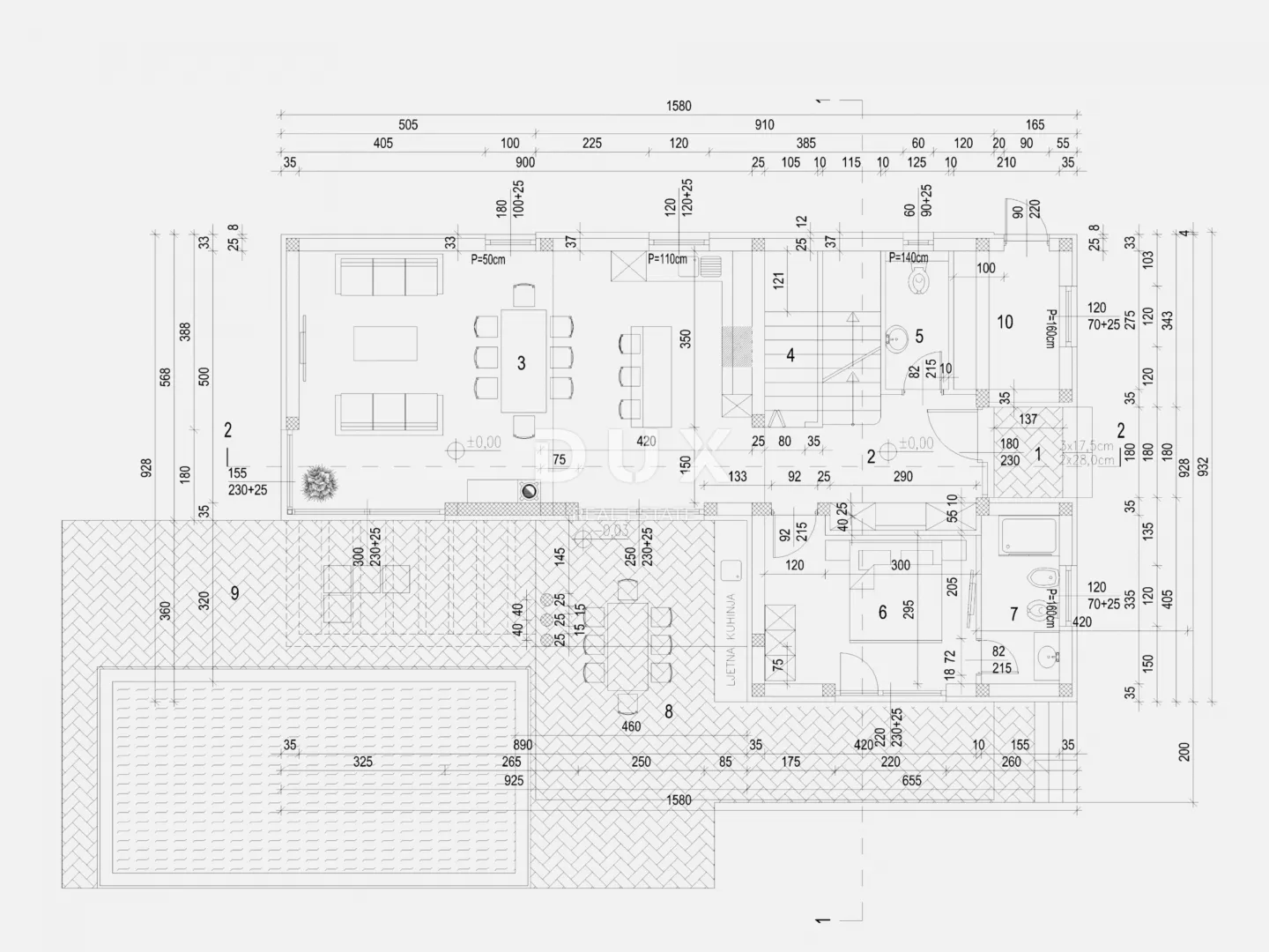 istra, marčana - moderna kuća s bazenom - slika 16