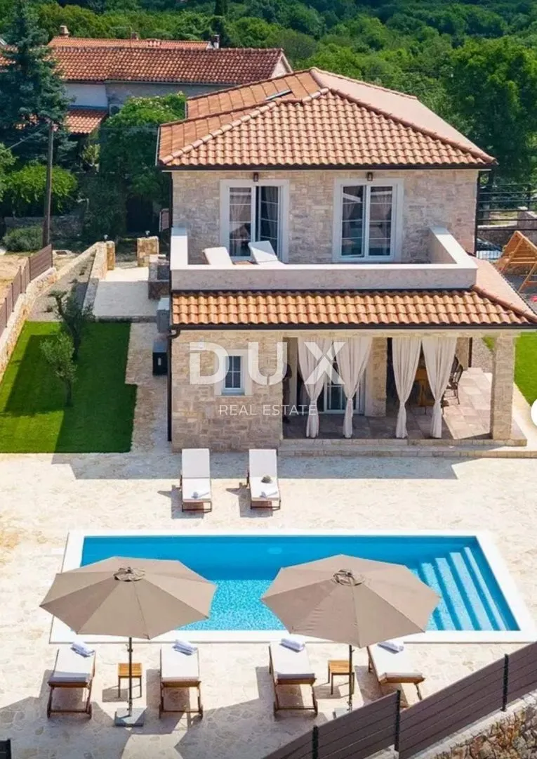 otok krk - mediteranska vila sa bazenom i velikom okućnicom - slika 2