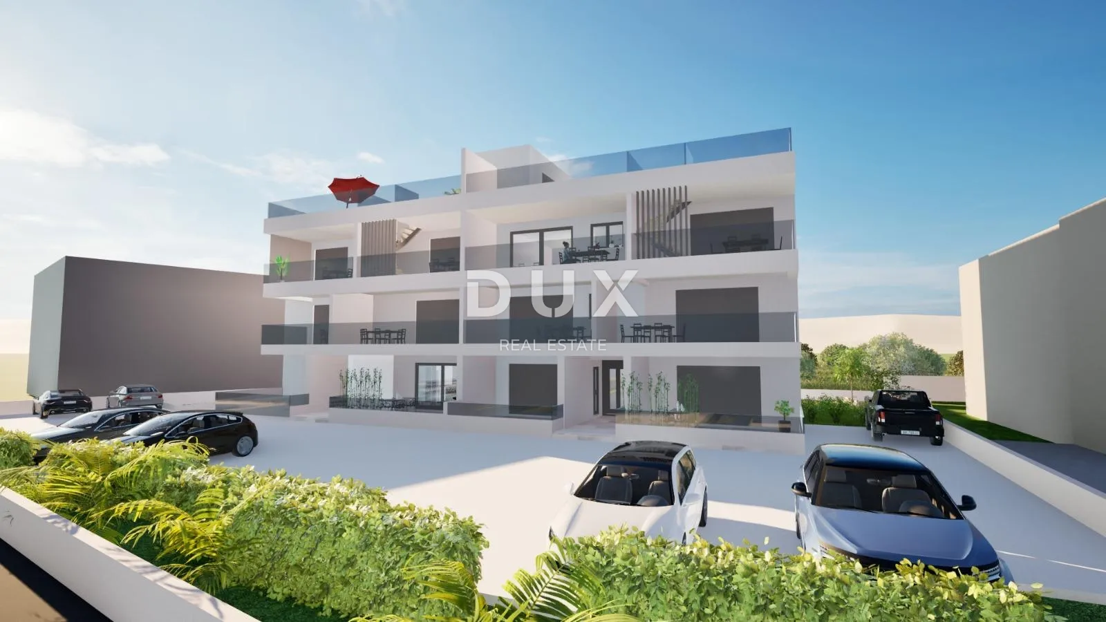 vodice, srima – 1. red uz more, 3 spavaće sobe, vrt 123 m² - slika 2