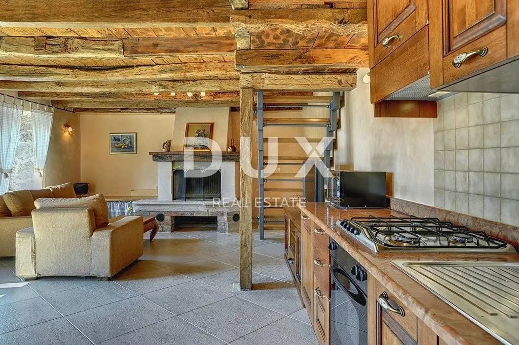 istra, lupoglav - kamene vile u rustikalnom stilu s panoramskim pogledom - slika 15