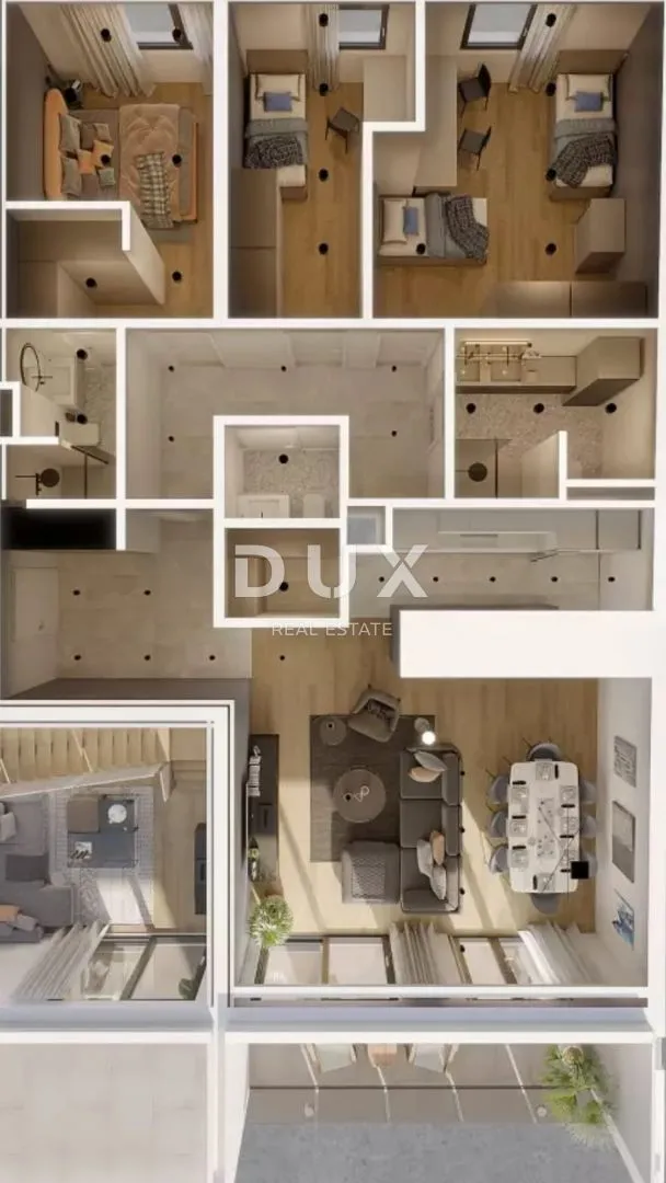 istra,pula -luksuzni smart home stan u centru 130m2! - slika 33