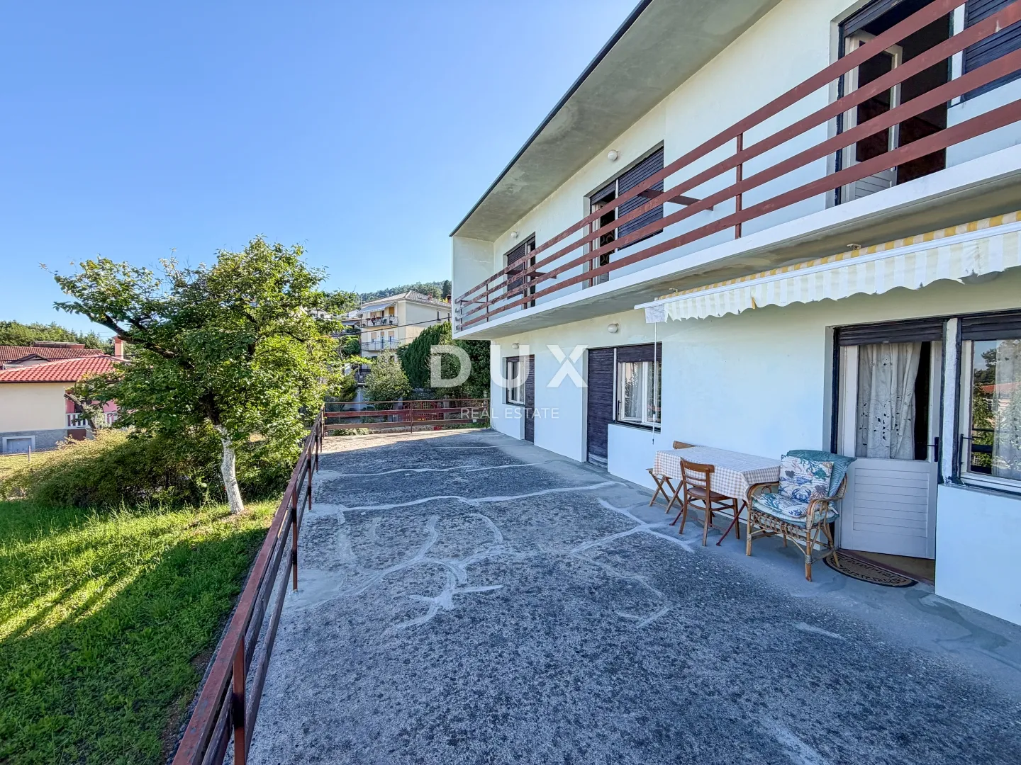 opatija, lovran - samostojeća kuća i zemljište 1250m2 s pogledom na more samo 300m od centra - slika 4