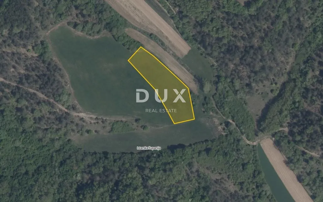istra, pazin, cerovlje – oranica i livada 5.132 m² - slika 2