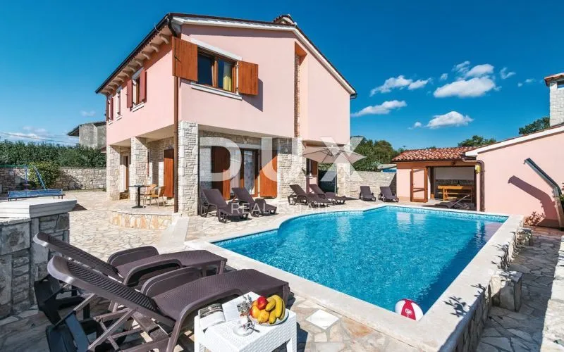 istra, barban - vila s bazenom i ljetnom kuhinjom - slika 7