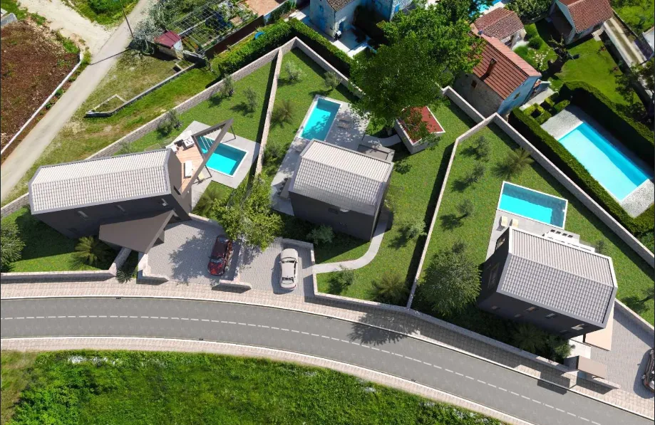 vrsar (okolica) - moderna kuća s bazenom - slika 3