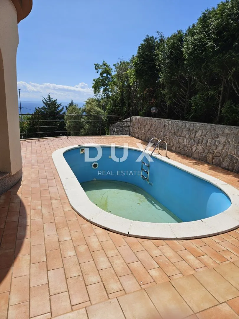 opatija - stan 3s+db 150m2 s pogledom na more i bazenom + okoliš 250m2 - slika 10