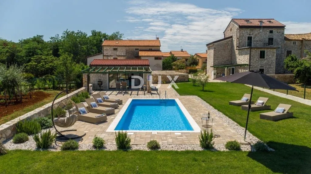 ISTRA, UMAG - Unikatna kamena vila u mirnom okruženju, svega 2km od mora