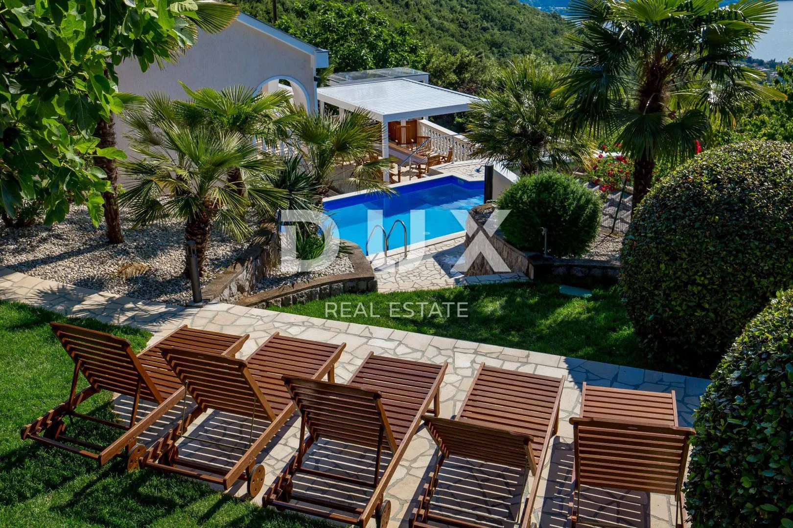 opatija, matulji - vila s pogledom na kvarnersko plavetnilo - slika 72