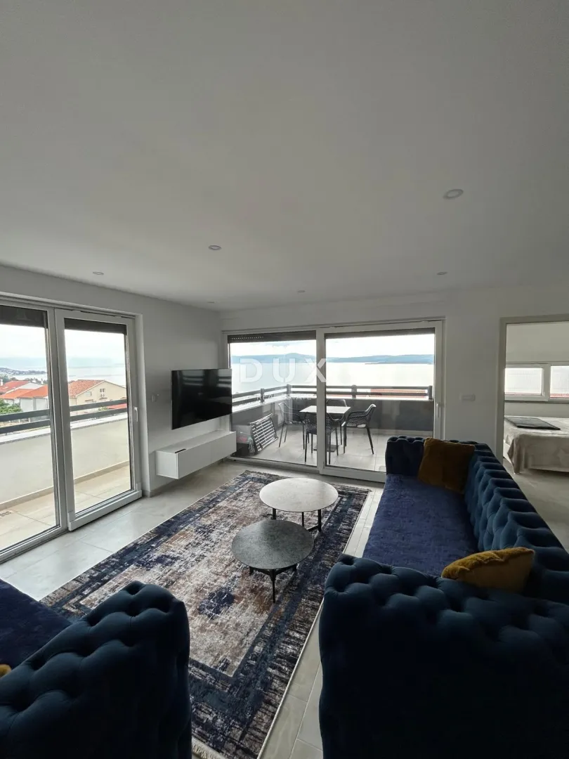 CRIKVENICA - Penthouse s bazenom, 100 m² terase i panoramskim pogledom na more