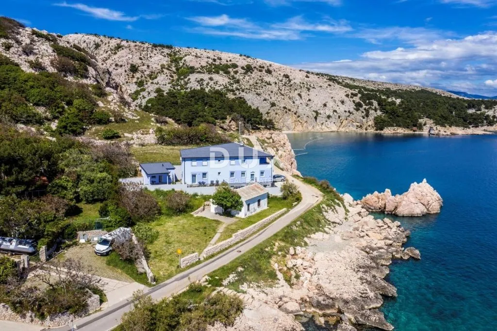 otok krk, baška - stan 1. red do mora s panoramskim pogledom - slika 3
