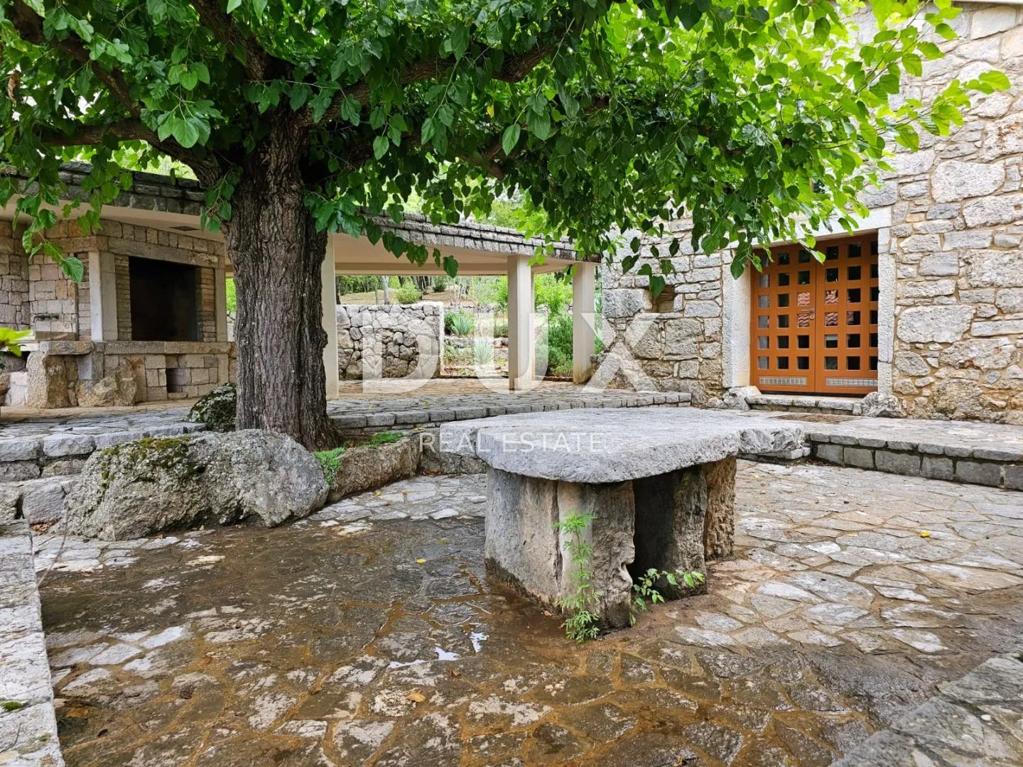 otok krk, poljica (okolica) - luksuzna kamena vila - slika 5