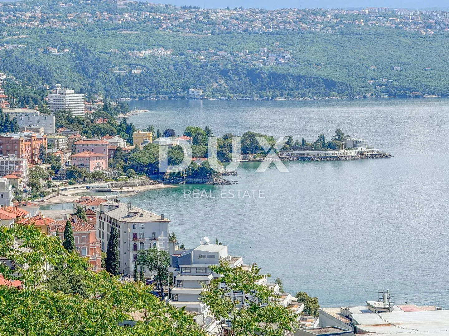 opatija, centar - penthouse s pogledom u novogradnji iznad centra opatije - slika 12