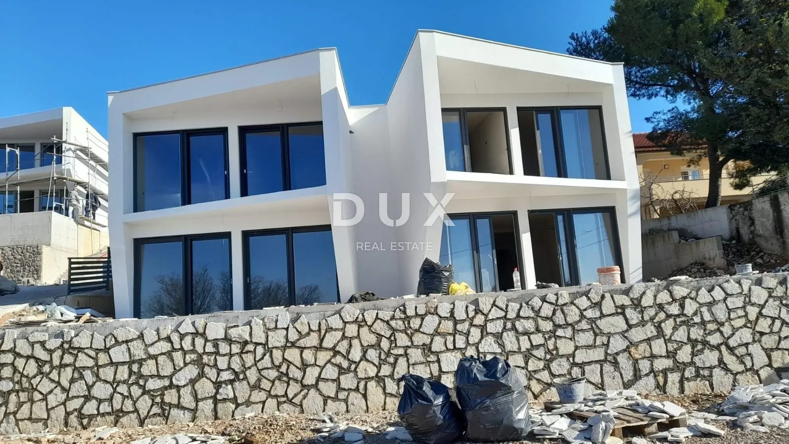 CRIKVENICA, JADRANOVO - Moderna dvojna vila s bazenom i pogledom na more, 130m2 - Jadranovo, Crikvenica