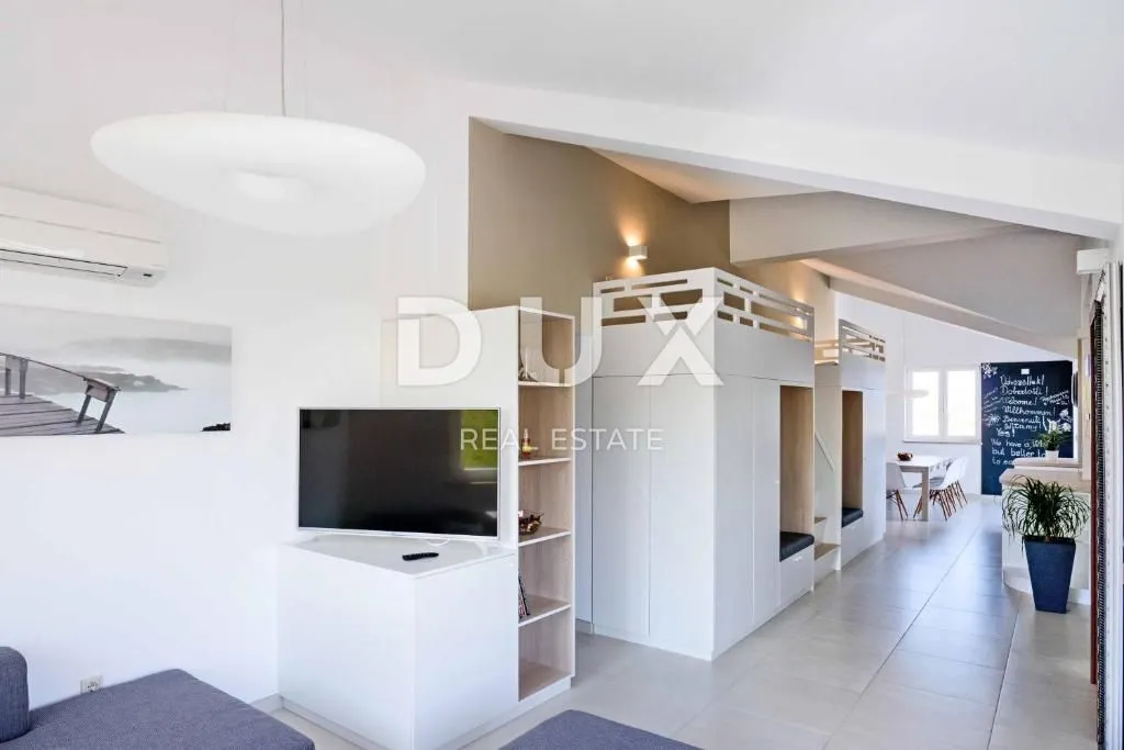 otok krk, malinska - apartman 4s+db na 200m od mora - slika 3