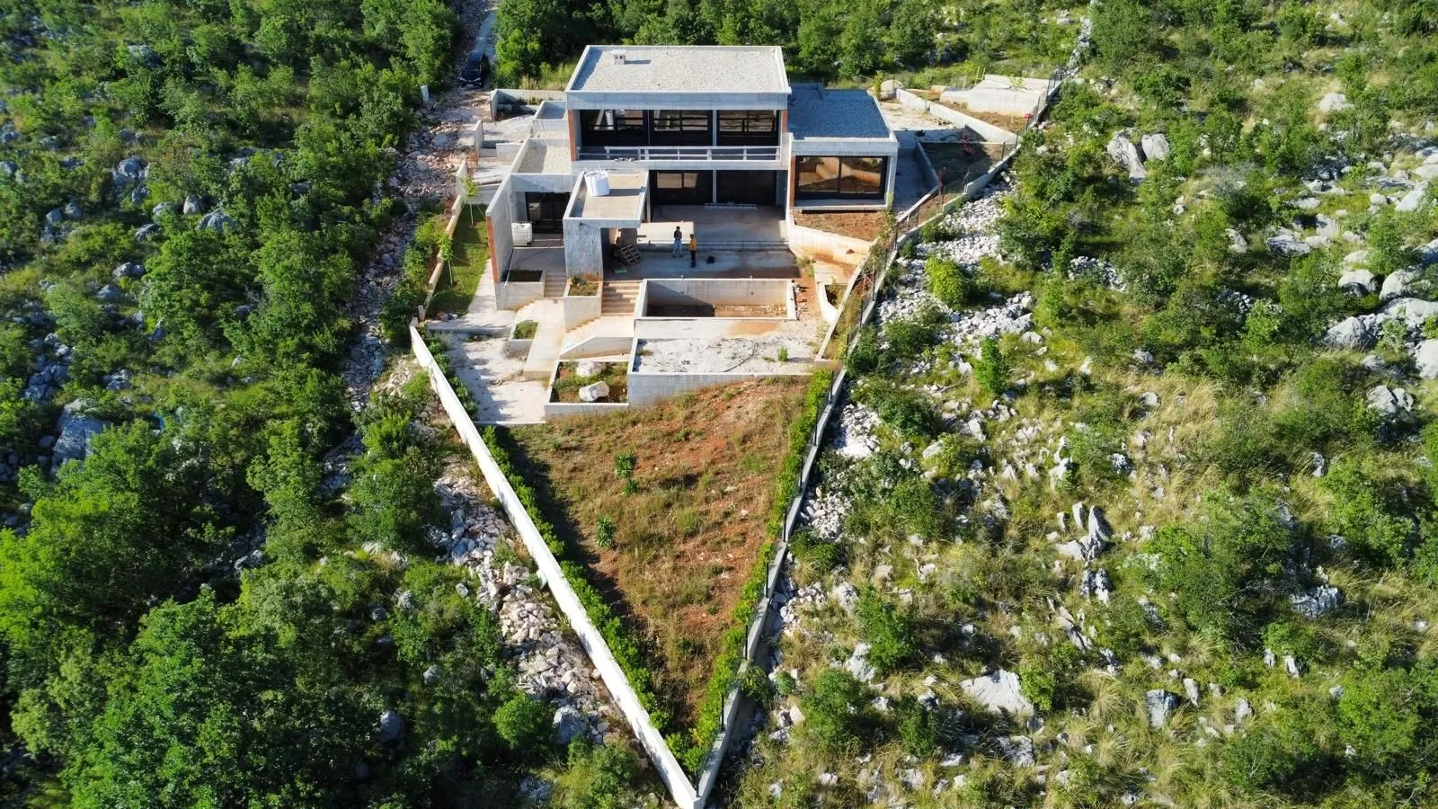 zadar, starigrad - roh bau vila pokraj mora - slika 2