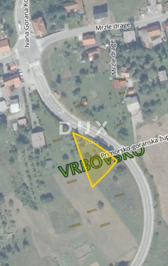 vrbovsko - teren uz glavnu cestu 1340 m2 - slika 3