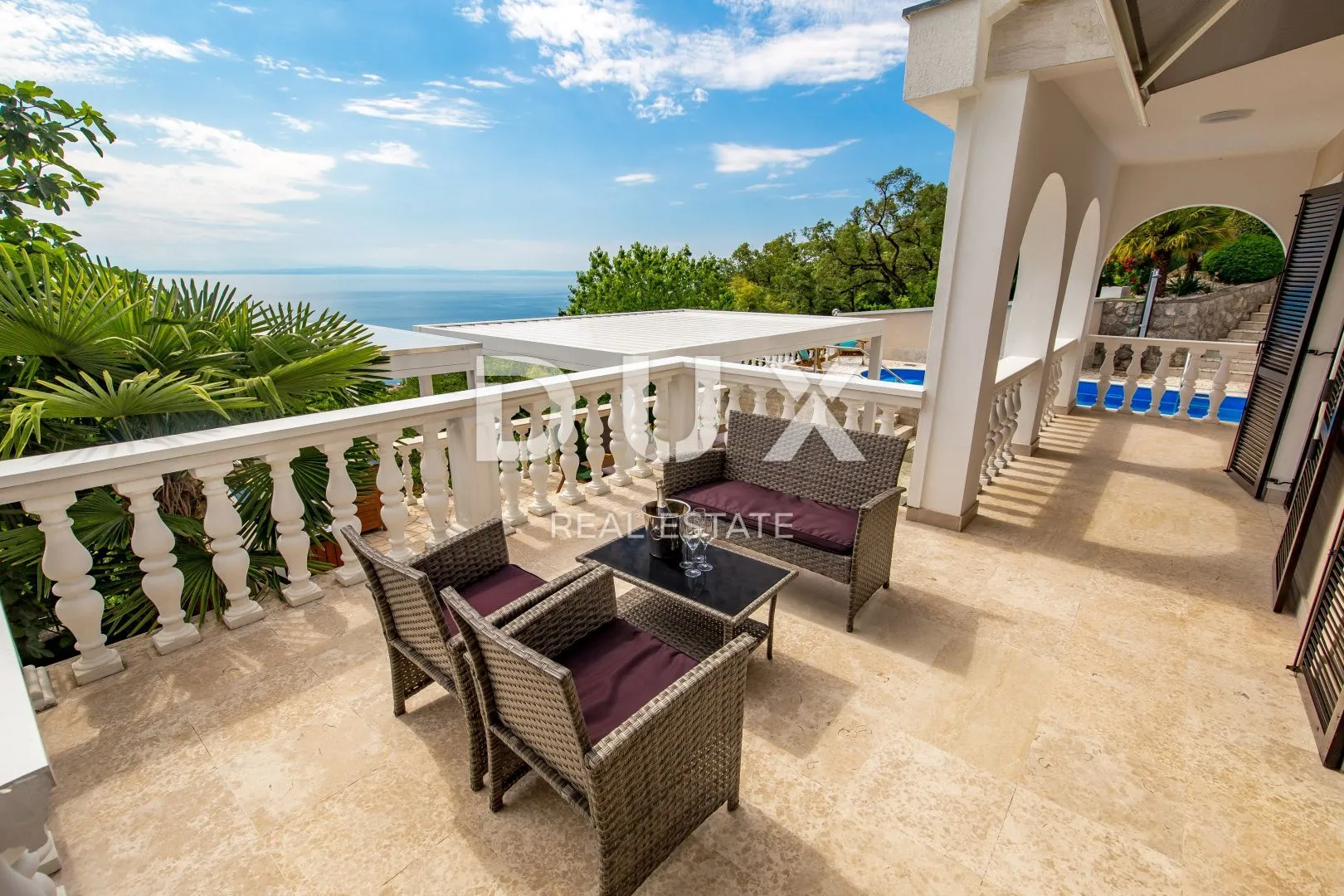 opatija, matulji - vila s pogledom na kvarnersko plavetnilo - slika 37