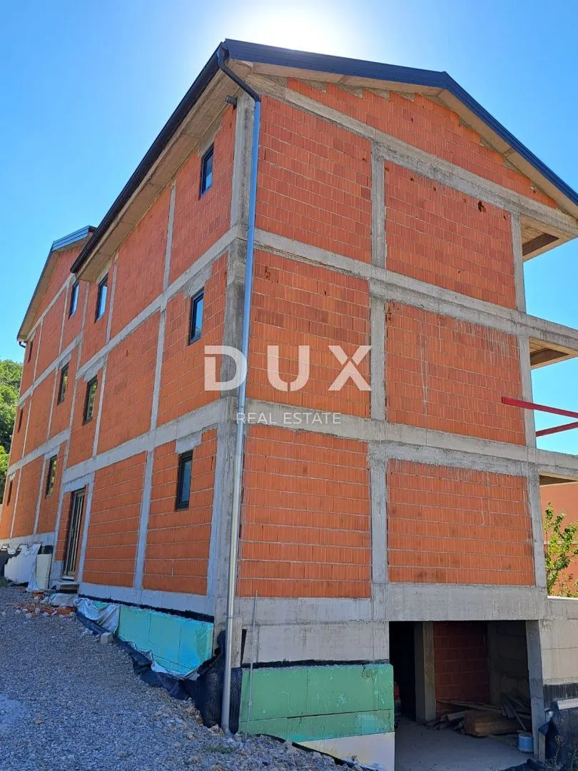 SENJ - Nedovršena novogradnja sa 6 stanova, INVESTICIJA!