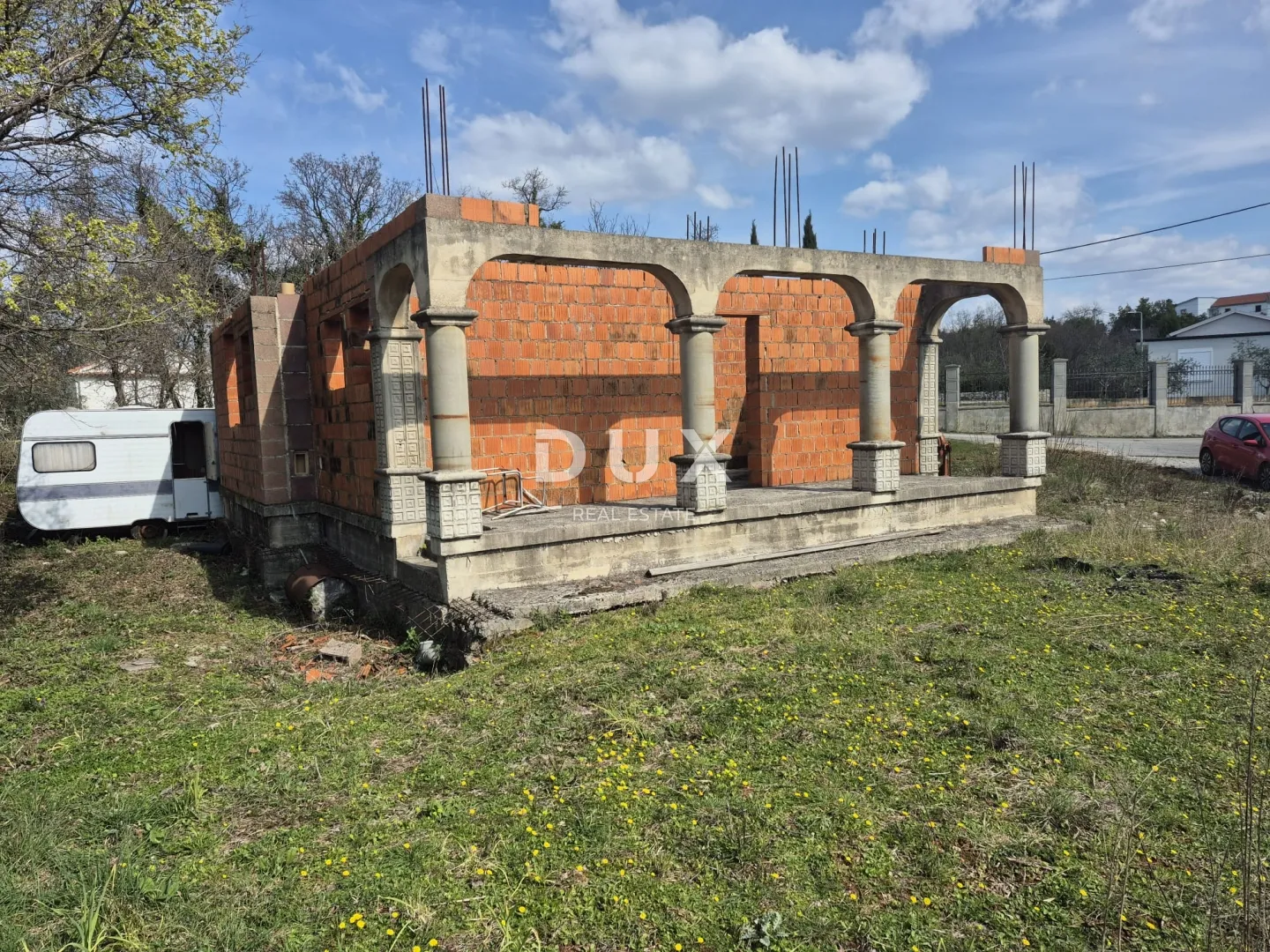 otok krk, šilo (okolica) - prodaja samostojeće kuće u izgradnji, snižena cijena - slika 2