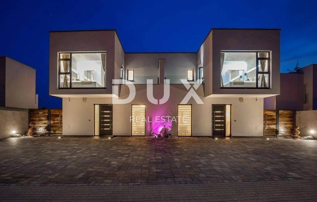 grižane - dvije moderne dvojne kuće s dva bazenom - slika 8