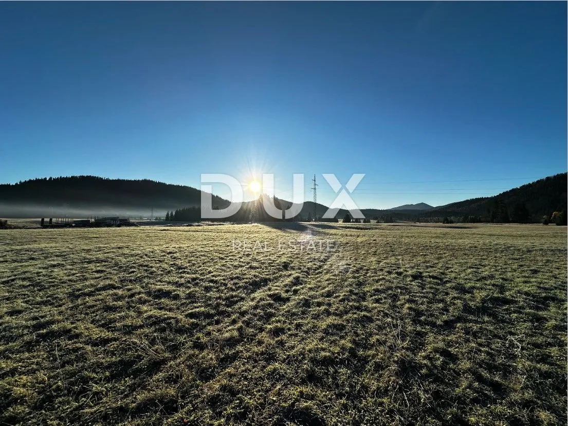 GORSKI KOTAR, RAVNA GORA - zemljište 744 m2 u blizini Delnica