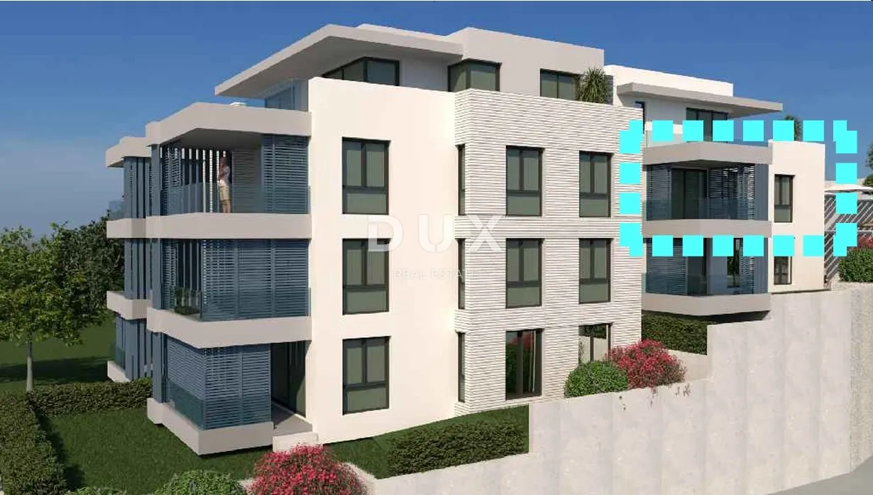 primošten, dvosobni stan, 68,30 m², balkon, pogled na more - slika 2