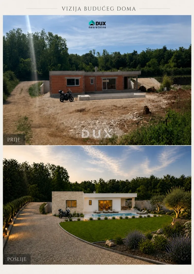 istra, labin - 3-sobna kuća (roh-bau), 152,0 m2 - slika 4