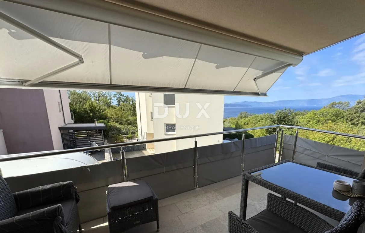OTOK KRK, NJIVICE - Apartman s pogledom na more, novogradnja - Njivice, Omišalj