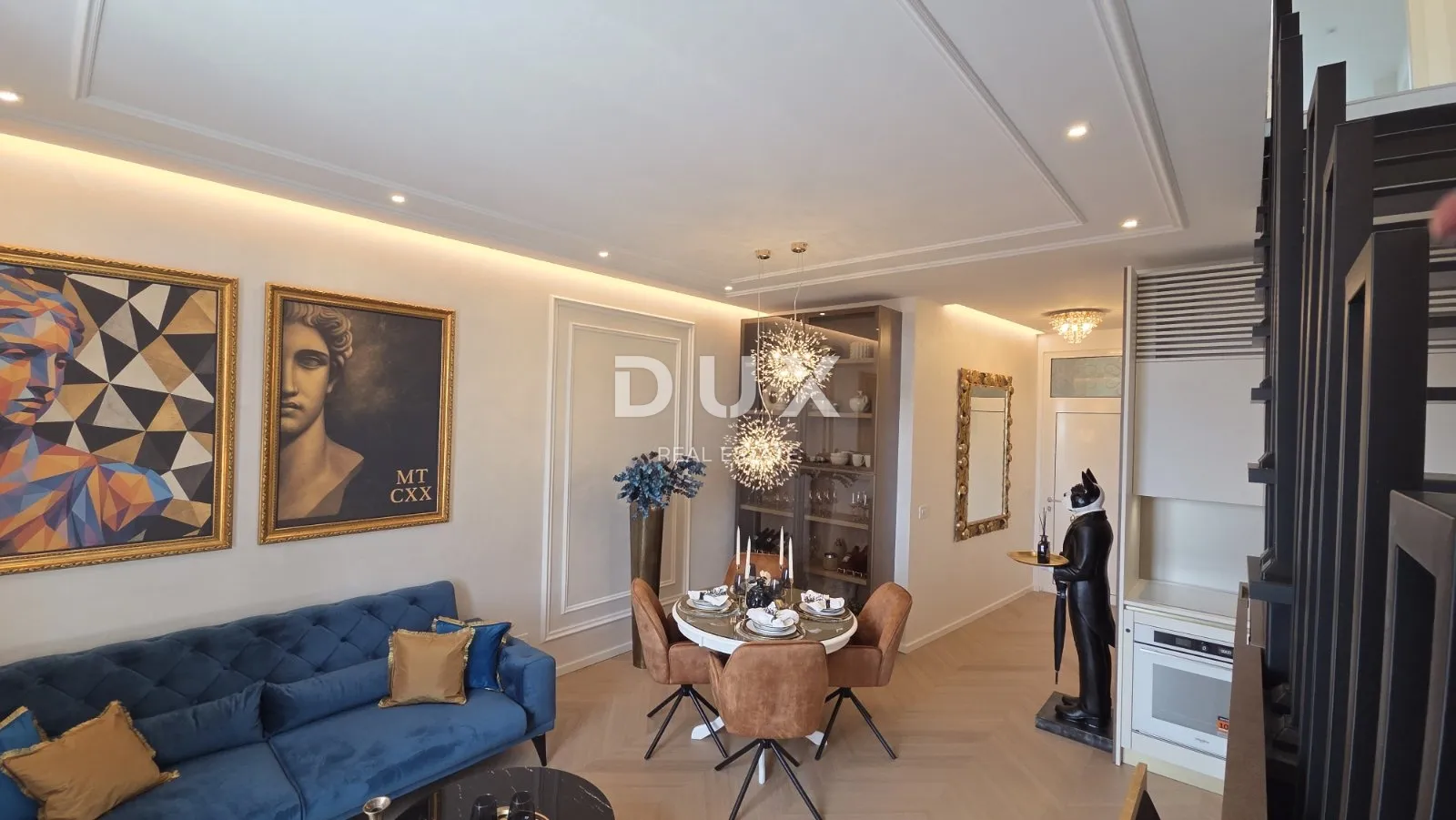 opatija, centar - luksuzni dvoetažni stan u povijesnoj vili, 86m2 - slika 3