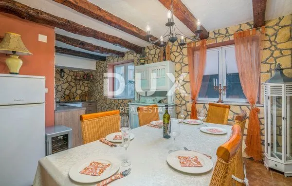 otok krk, šilo (okolica) - dvije kamene kuće sa bazenom - slika 8