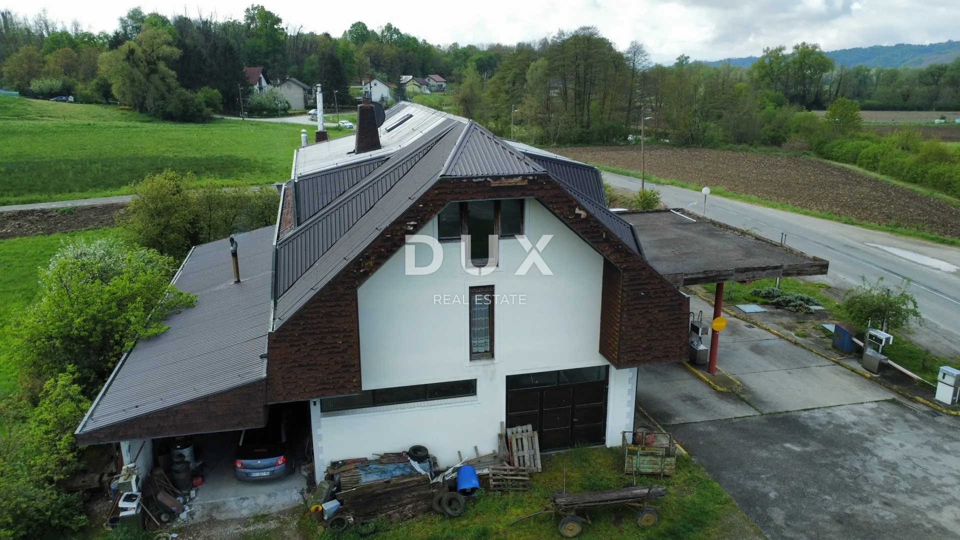 novi dvori klanječki, klanjec -benzinska postaja + 272 m2 zgrada - slika 4