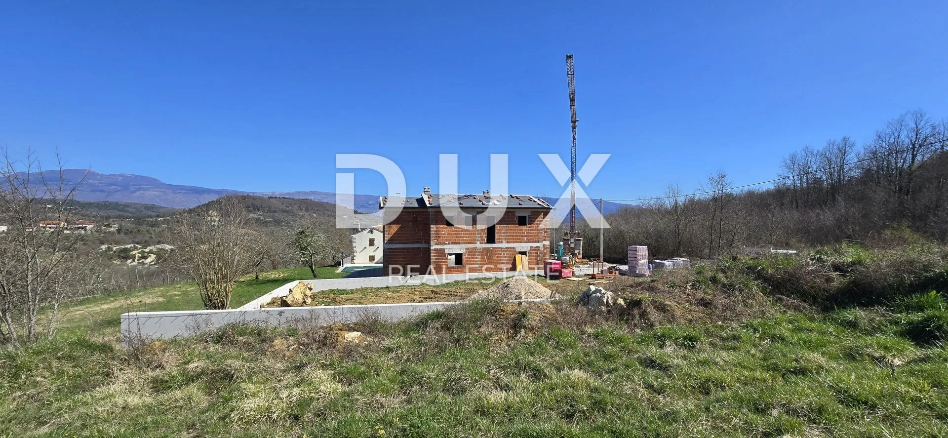 istra, pićan - vila s bazenom u novogradnji - slika 16