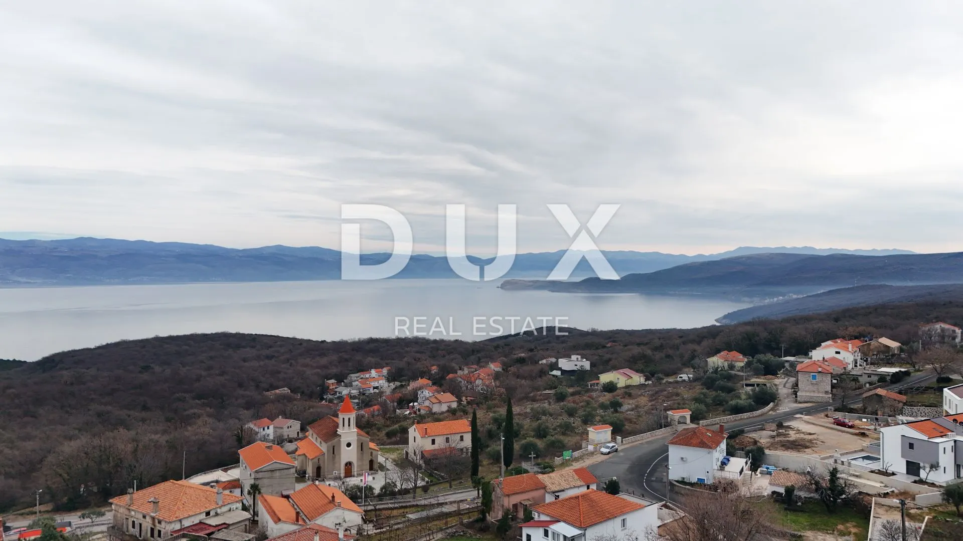 otok krk, risika - građevinsko zemljište s otvorenim pogledom na more - slika 2