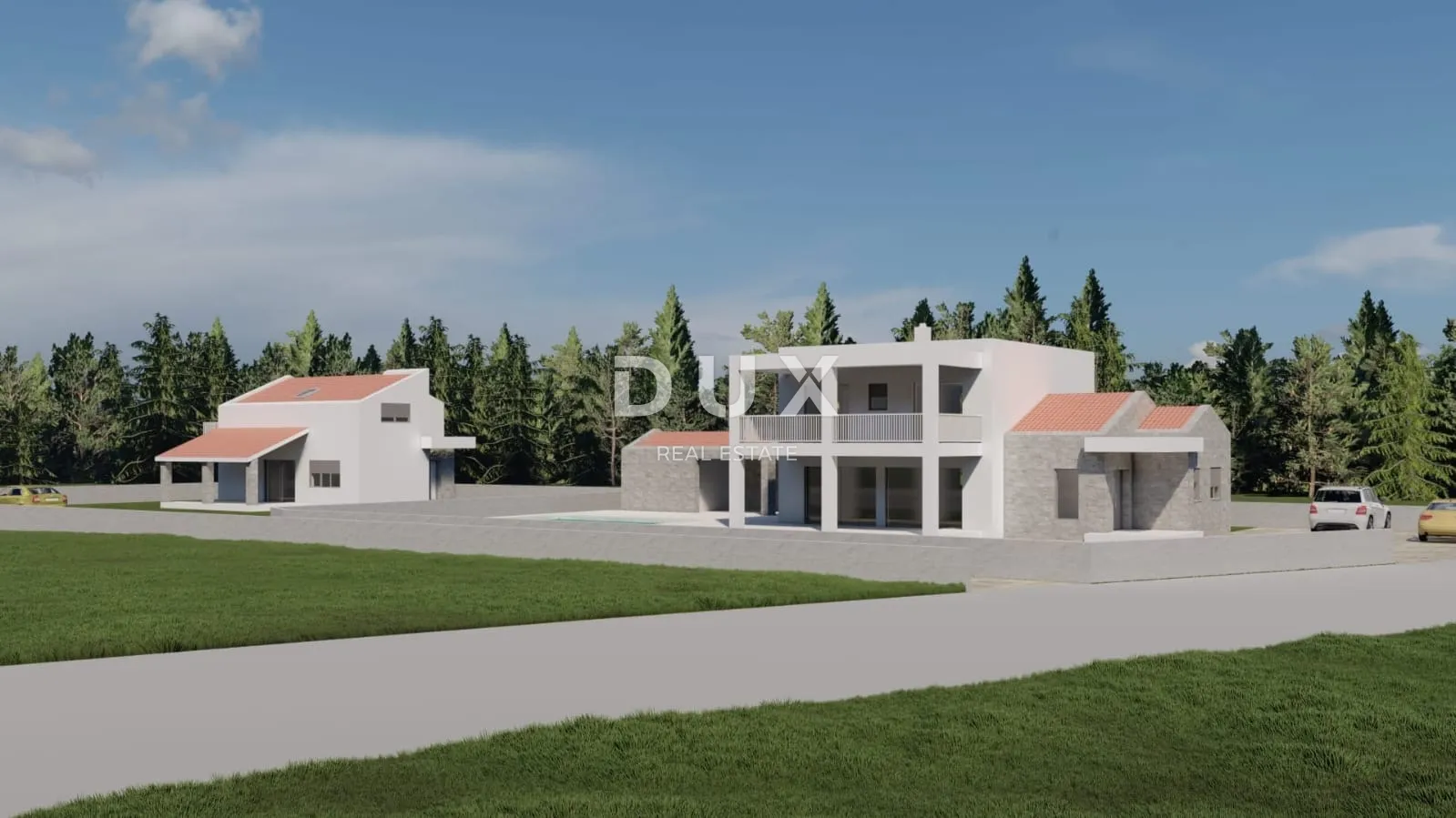 ZEMUNIK GORNJI - Zemljište s objektom i građevinskom dozvolom! - Zemunik Gornji, Zemunik Donji