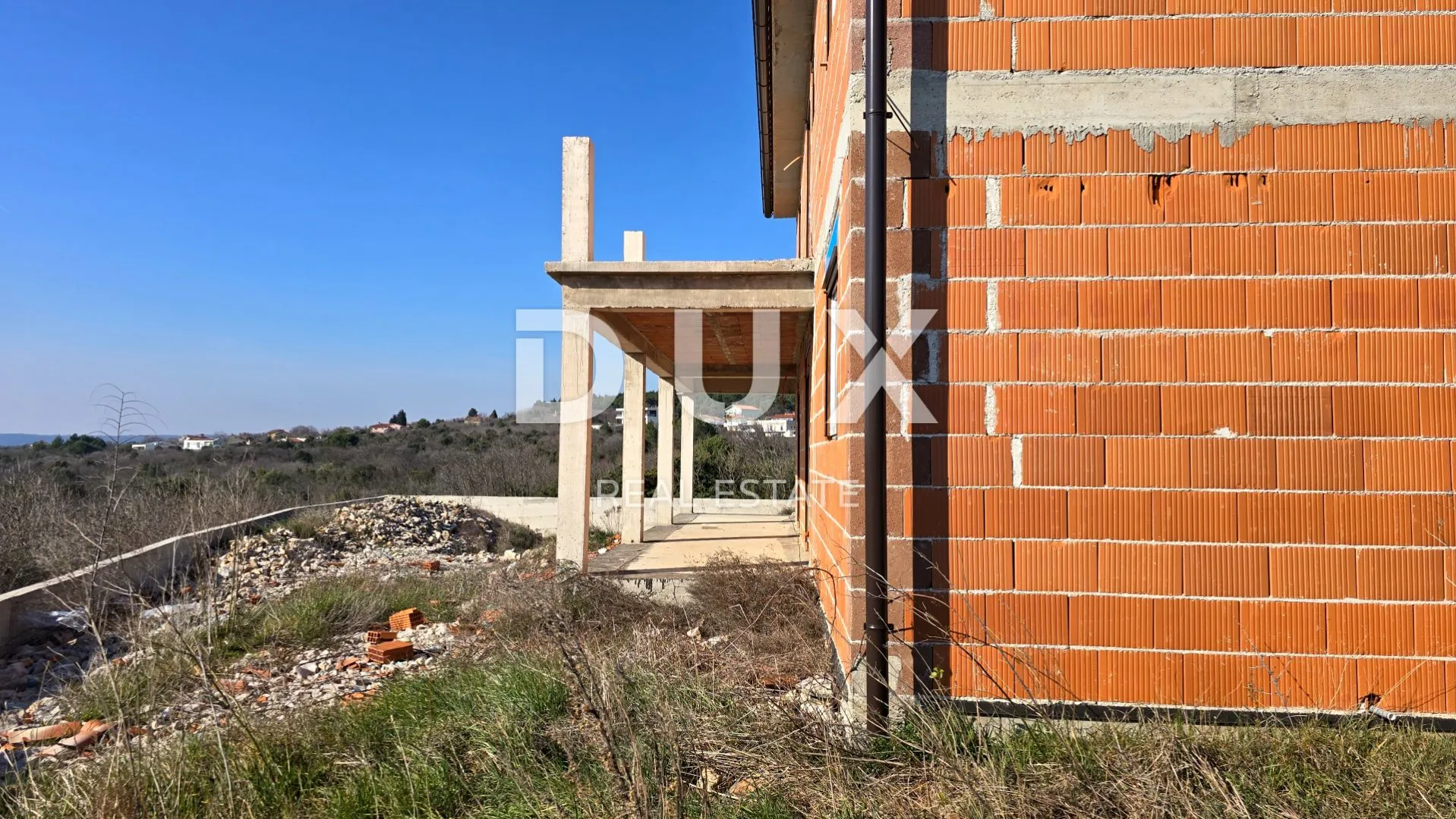 istra, rabac - kuća u izgradnji s pogledom na more - slika 11