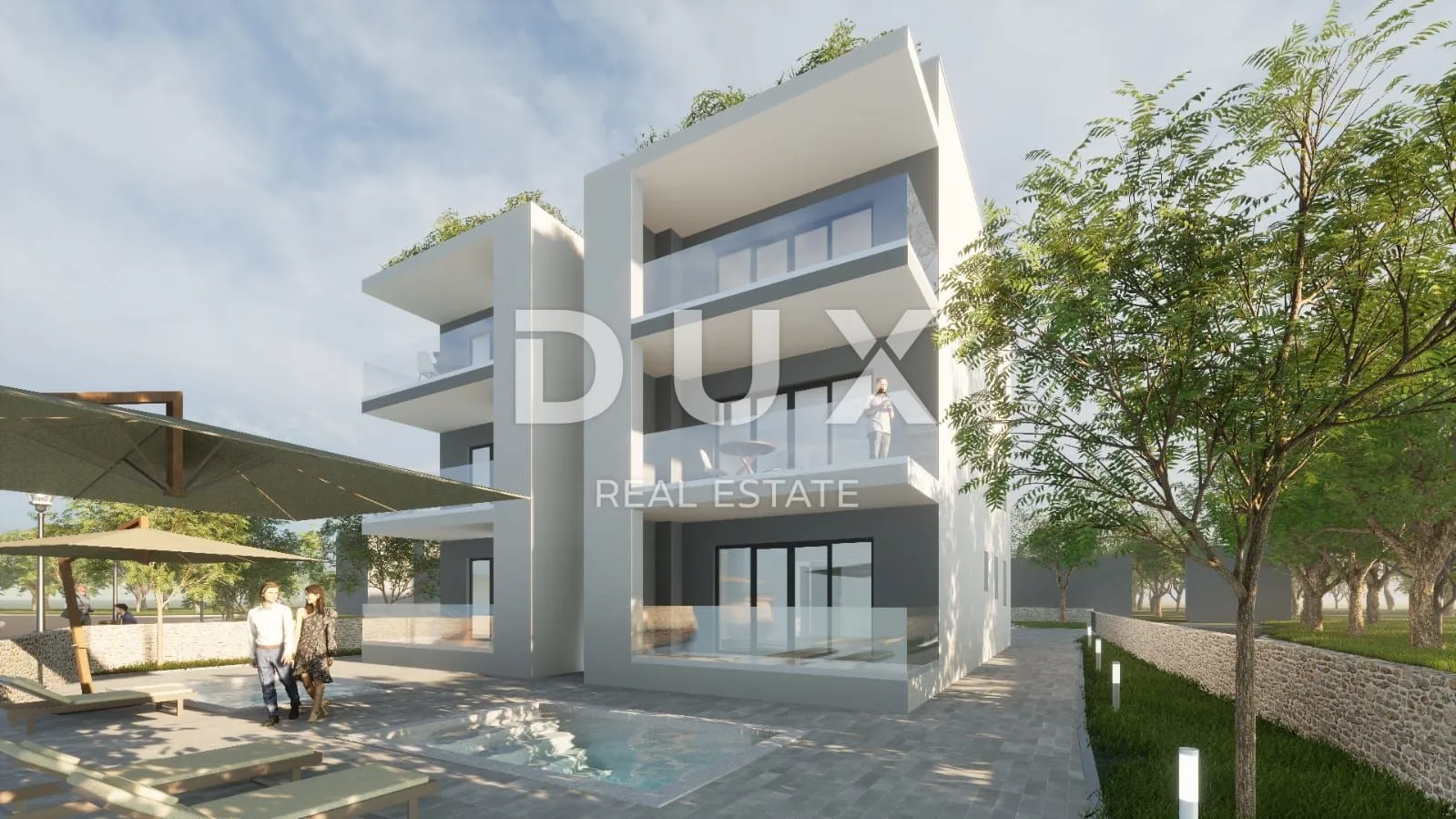 ZADAR, TURANJ - Novogradnja! Dvoetažni penthouse s prekrasnim pogledom na more! - Turanj, Sveti Filip i Jakov
