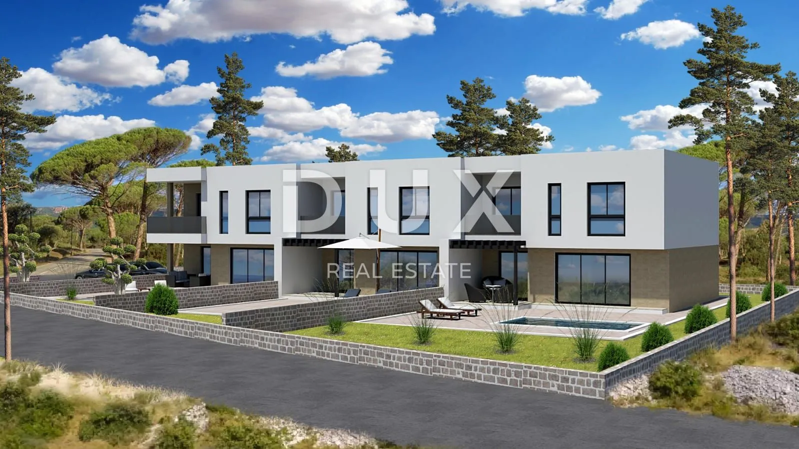 šibenik, vodice - kuća u nizu s bazenom i krovnom terasom s2 - slika 2