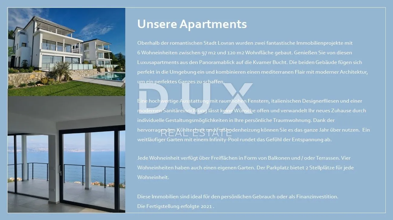 opatija, lovran, liganj - stan u vili s bazenom 120m2+terasa 27m2s panoramskim pogledom na more + okoliš 105m2 - slika 54