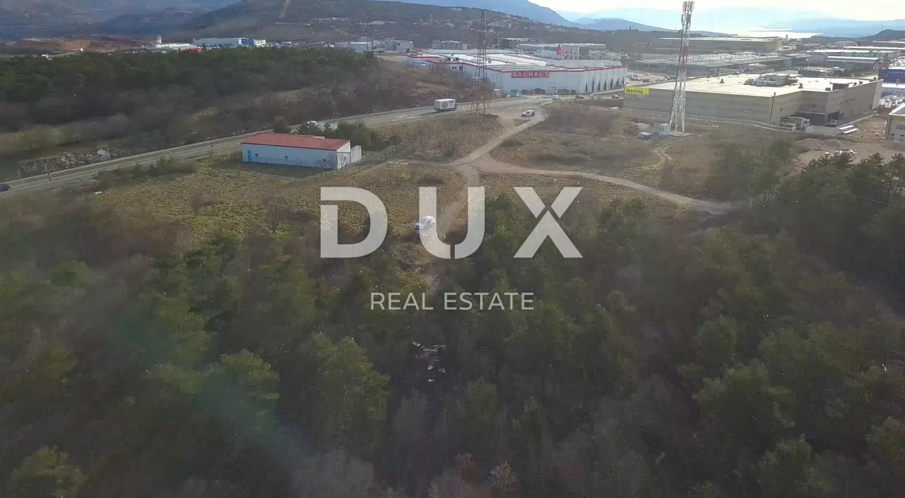 kukuljanovo industrijska zona - građevinsko zemljište 7622m2 za poslovnu namjenu za halu / poslovnu zgradu - slika 3