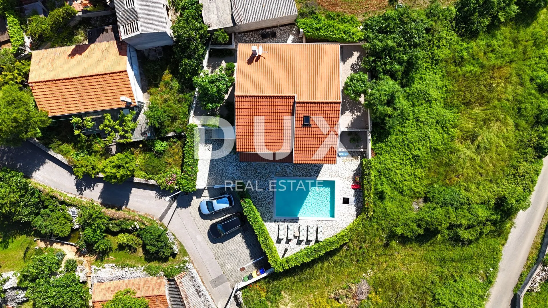 otok krk, linardići - vila s bazenom i pogledom na more - slika 5